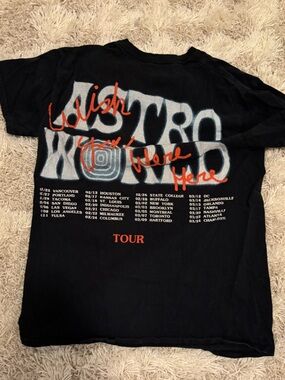 Travis Scott Astro World Tour Shirt